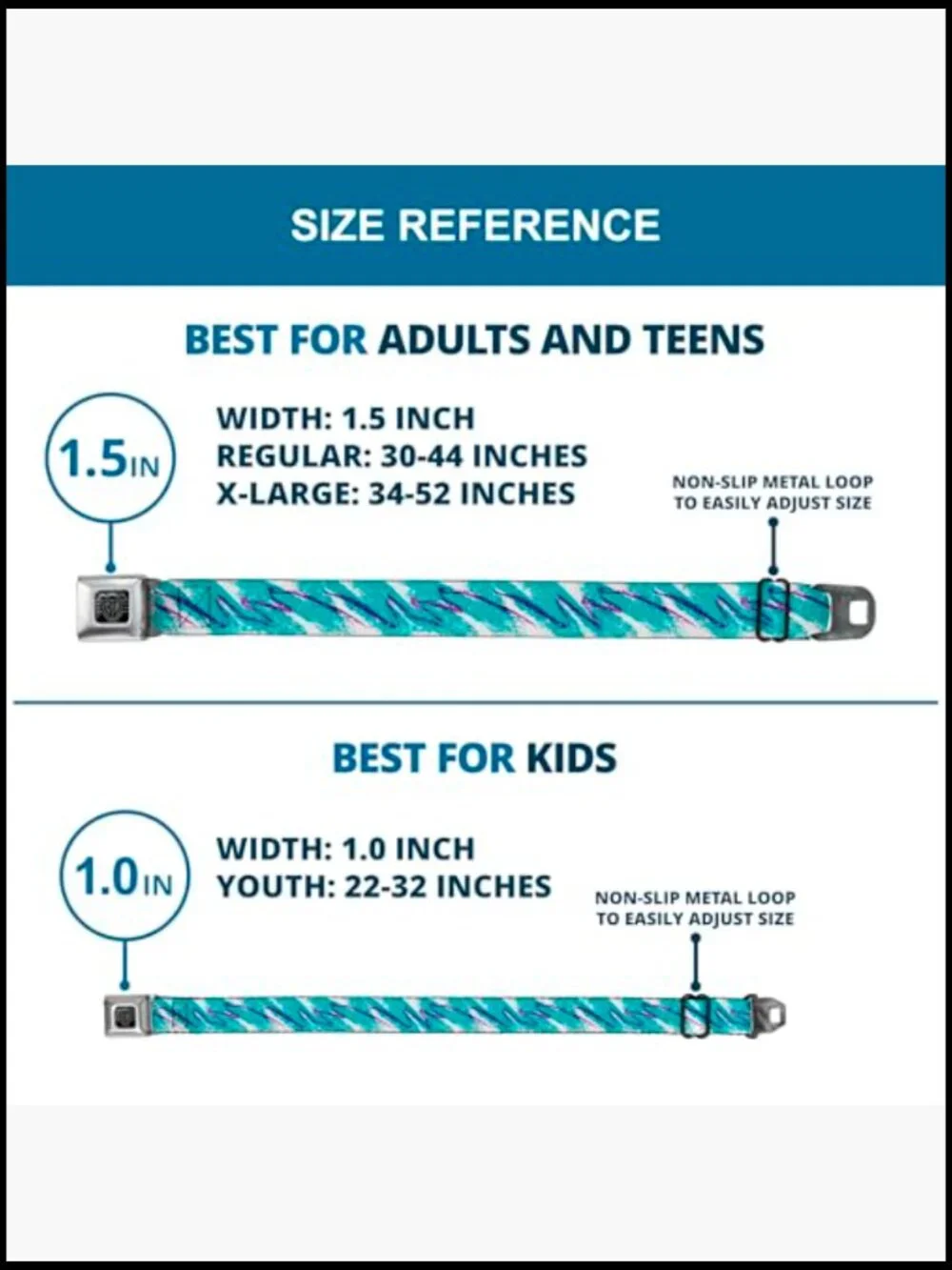 Kids Adjustable Seatbelt Belt Polyester Push Button Closure